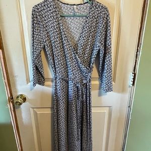 White stag wrap dress sz small